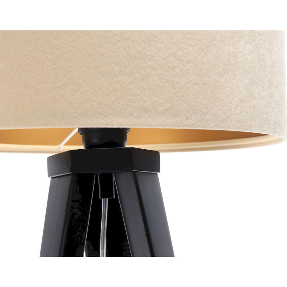 Lampe de chevet en bois Glamour