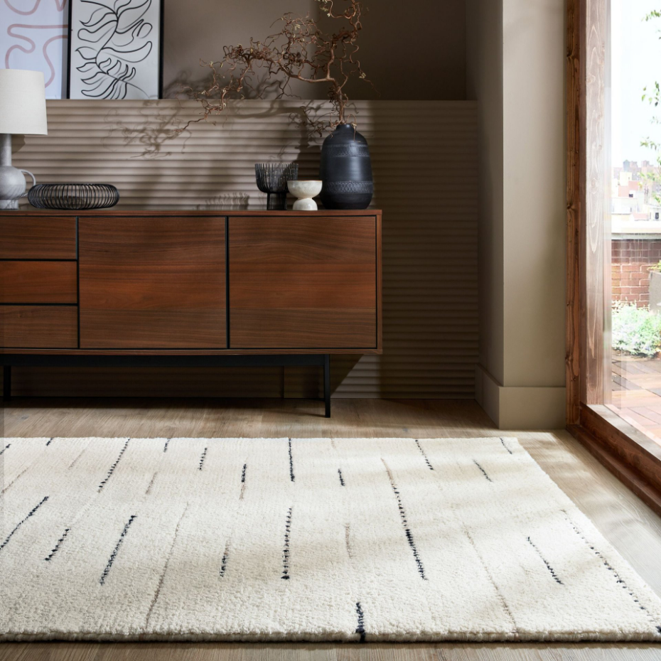 Tapis salon et chambre pure laine KOOKY