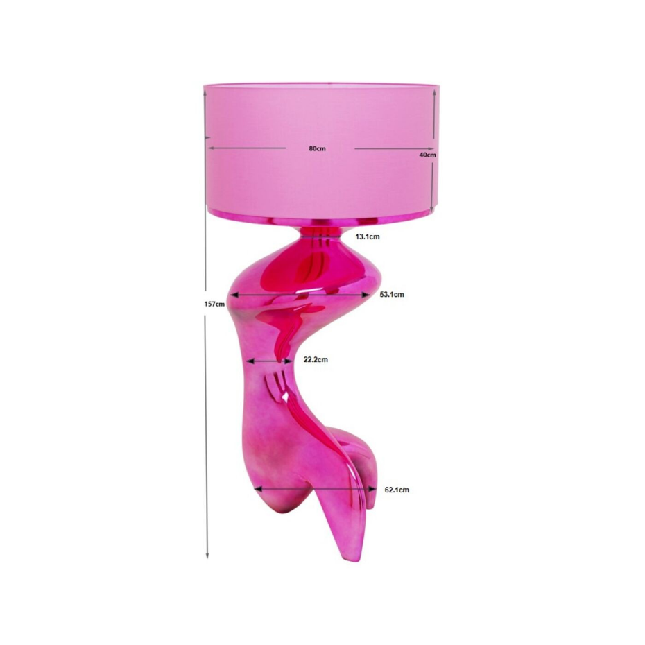 Lampadaire en fibre de verre, FLOW FIGURE