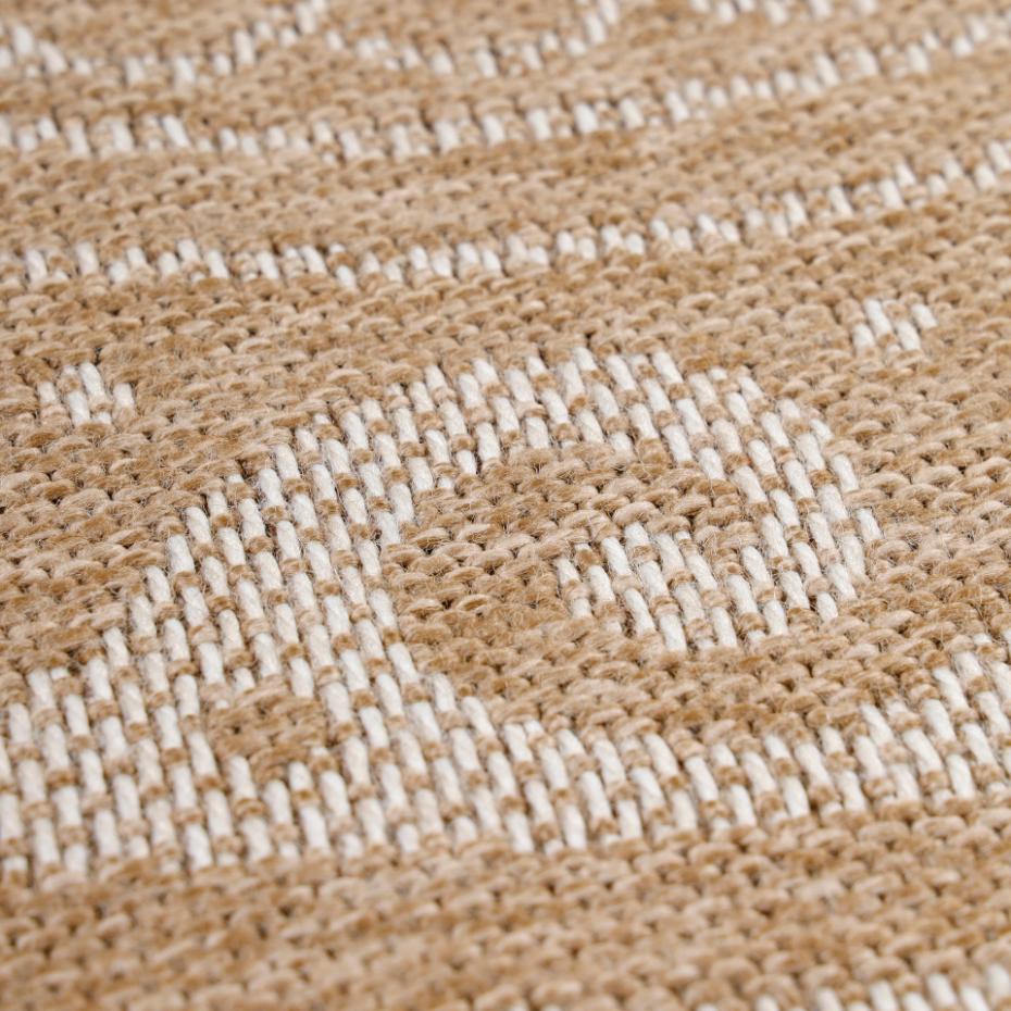 Tapis extérieur rond à motif COMILLA