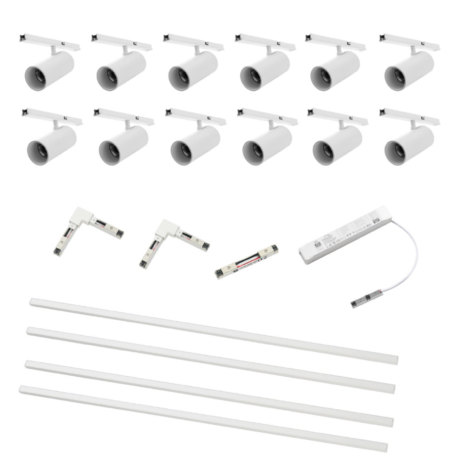 Kit rail magnétique 84W en U - LYNE
