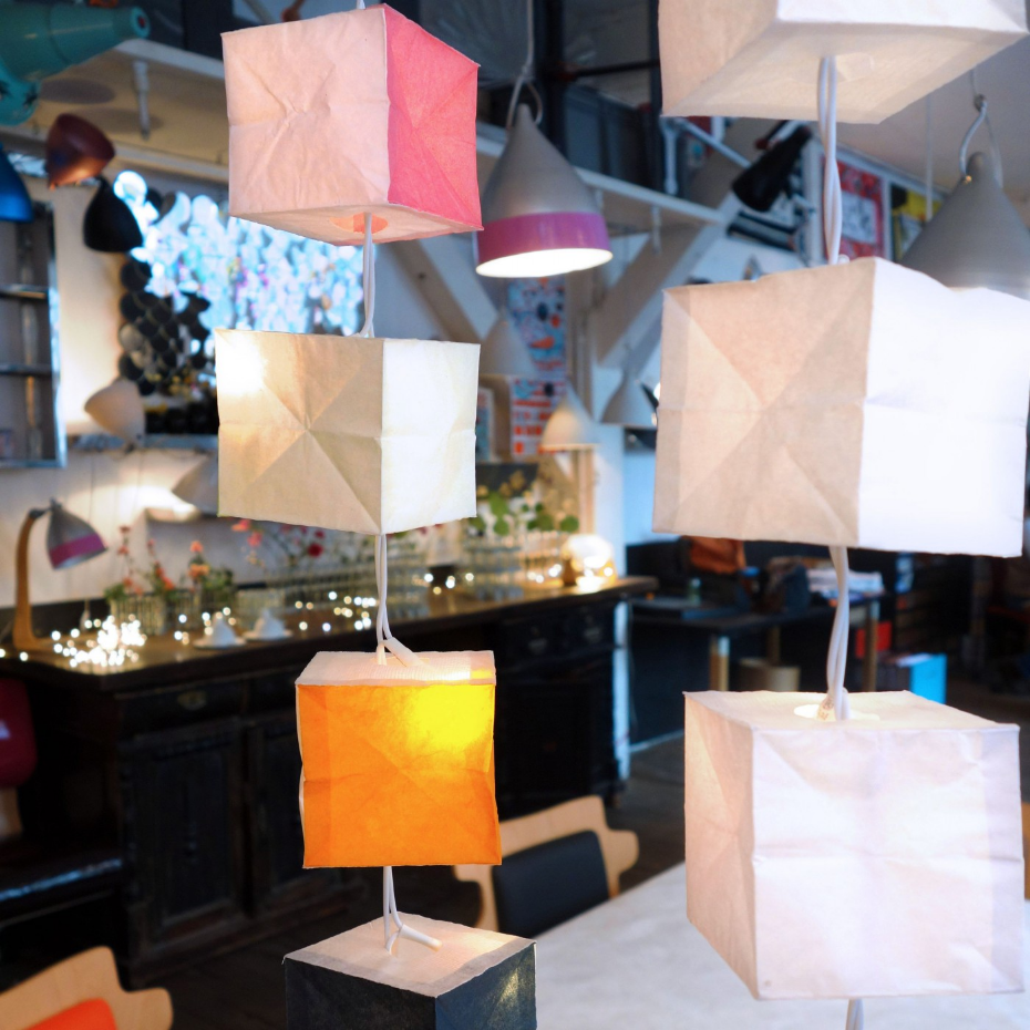 Guirlande lumineuse Cubiste