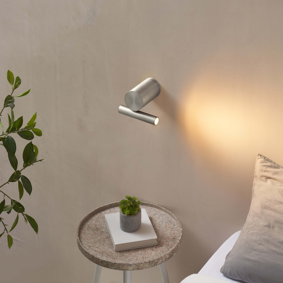 Applique liseuse chromée dimmable LED - ISÉVIA