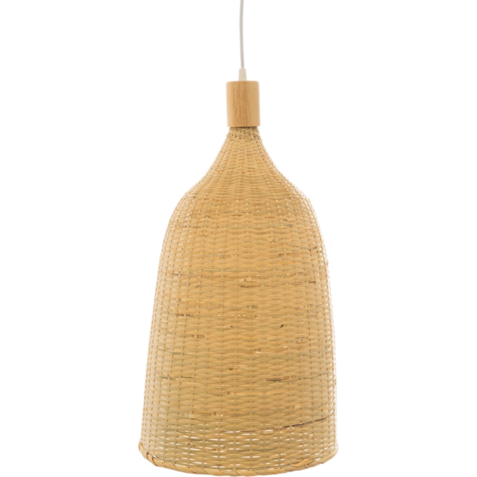 Suspension en bambou forme organique