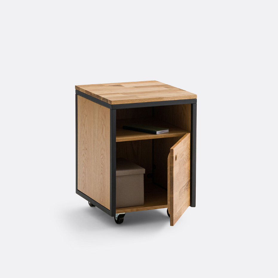 Caisson de bureau à roulettes, Hiba