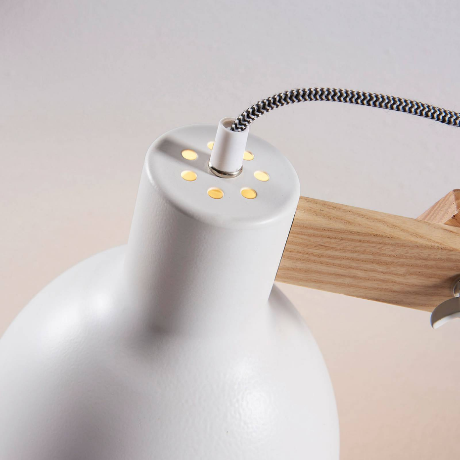 Lampadaire en bois moderne, Shivanja