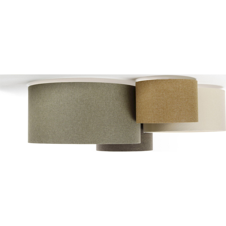 Plafonnier rectangulaire en tissu Boho Elegant