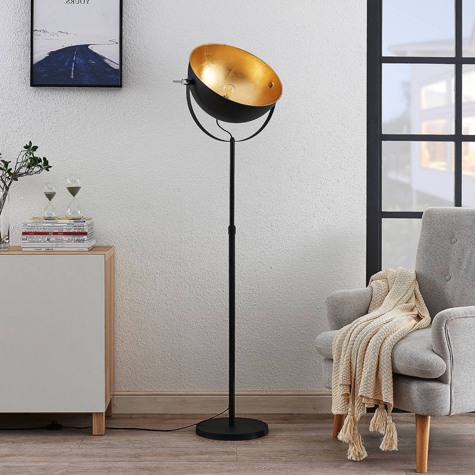 Lampadaire en métal moderne, Muriel
