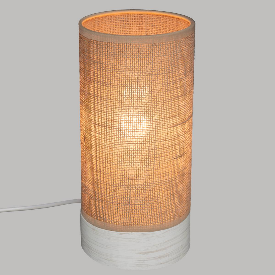 Lampe pin et lin style naturel ELVA