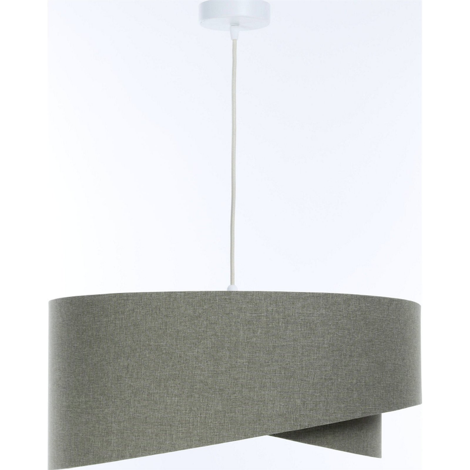 Suspension en tissu rond style boho