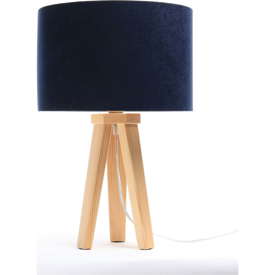 Lampe de chevet en bois Glamour
