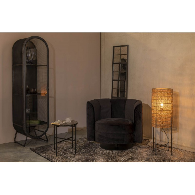 Lampadaire Kari Naturel  en Corde de Jute Naturel 30x95cm