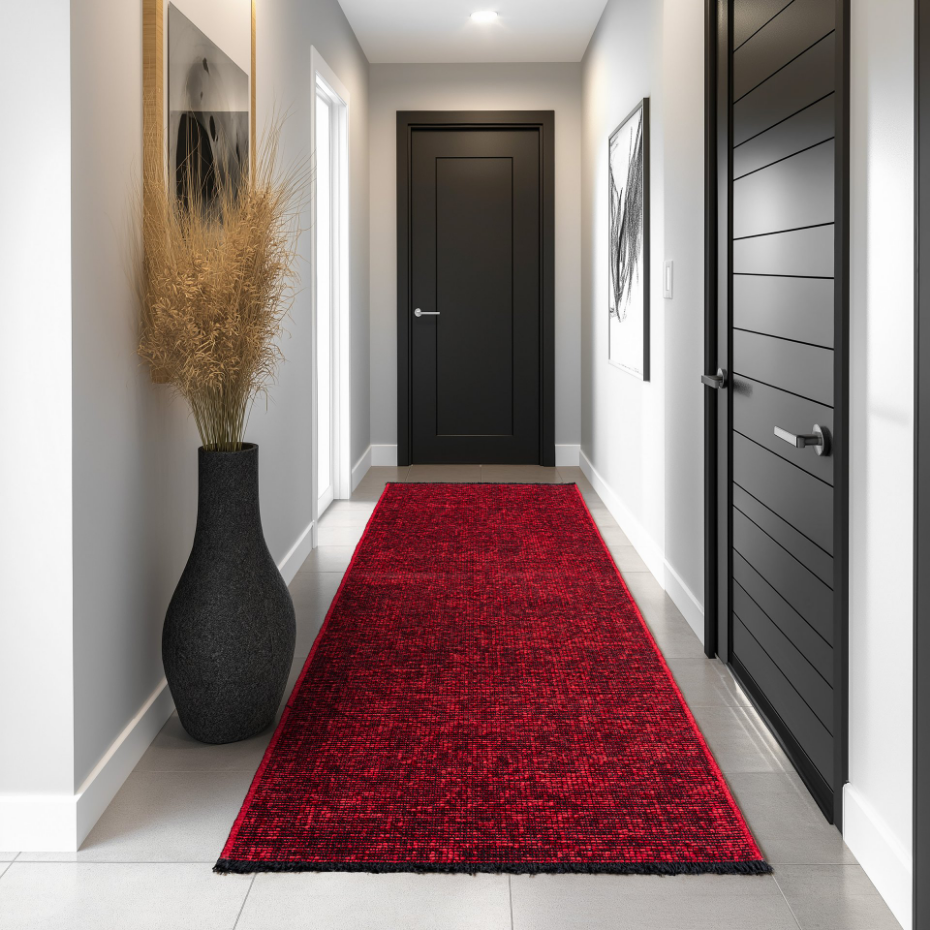 Tapis en coton à poils ras MIRA