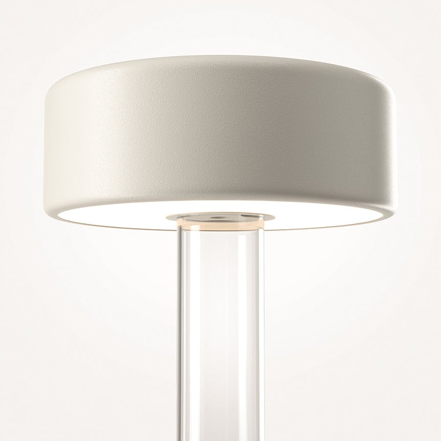 Lampe d'appoint sans fil avec vase ALMA