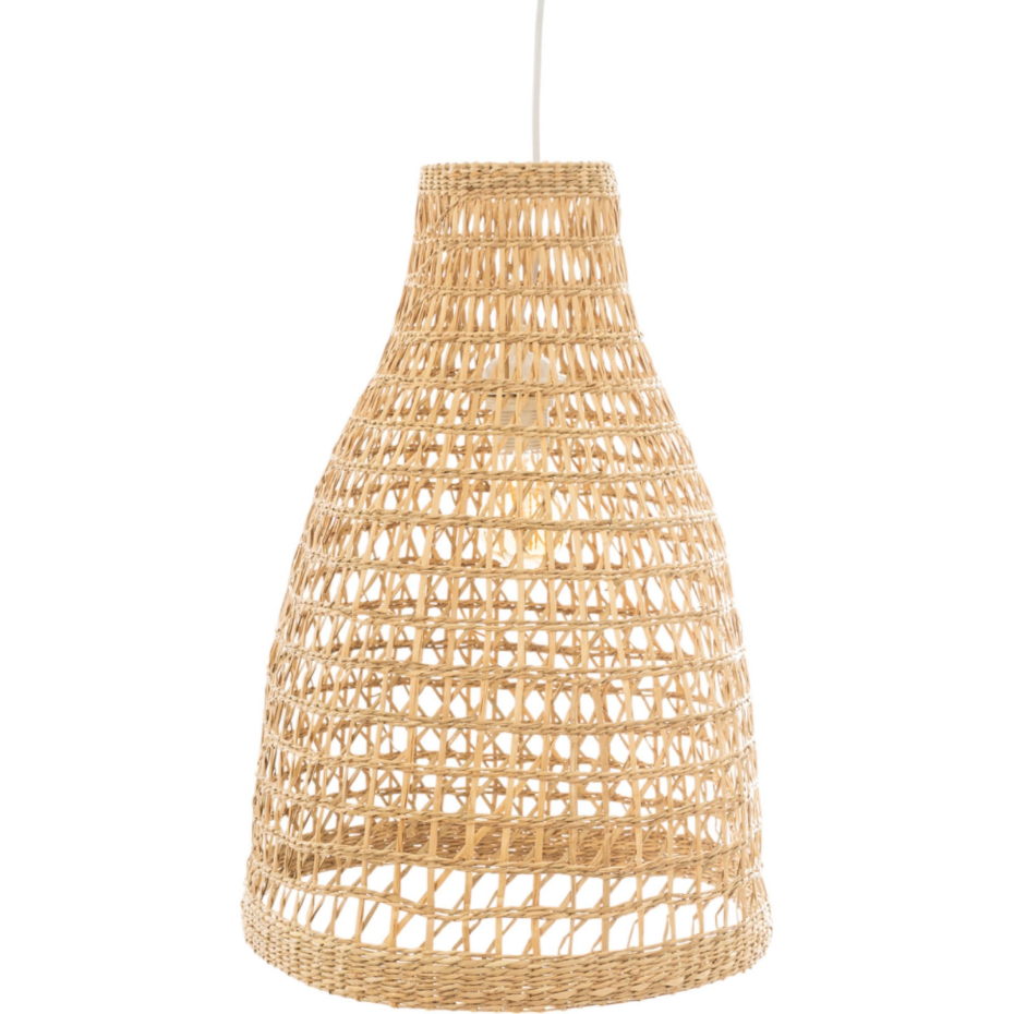 Suspension en bambou forme organique