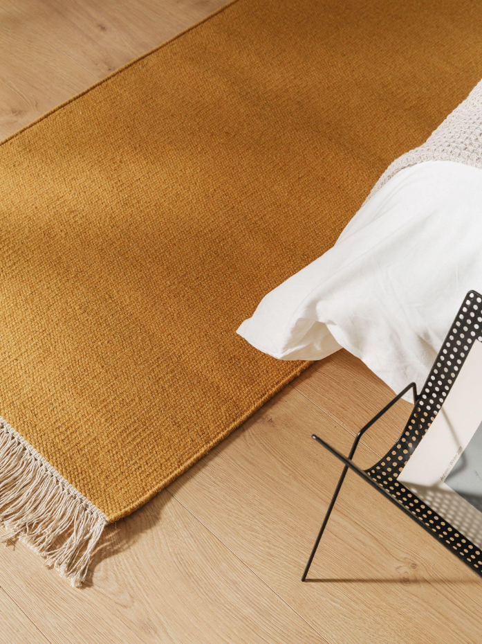 Tapis de couloir en laine tissé main LIV