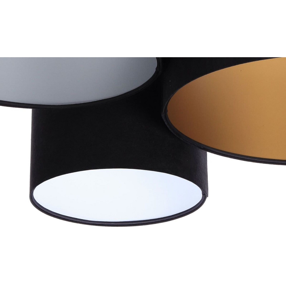 Plafonnier en tissu Trio