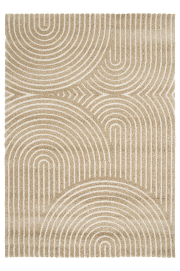 Tapis à relief doux et élégant GROOVE