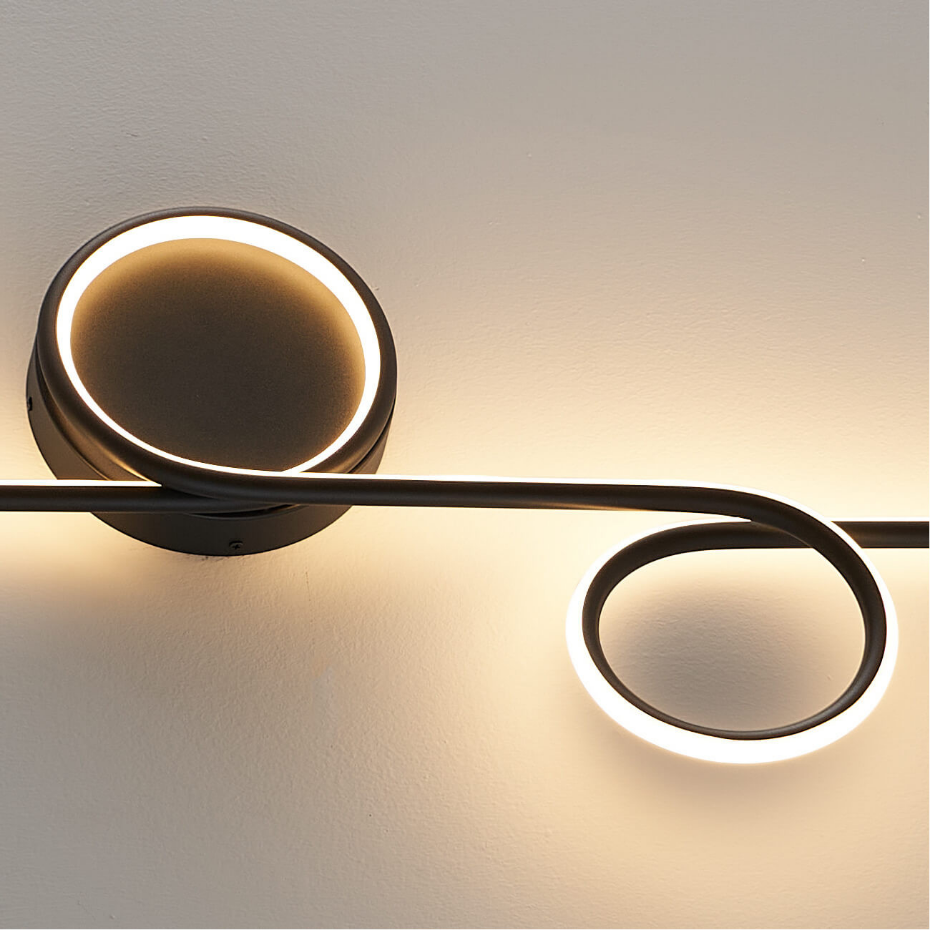 Applique LED design à deux boucles - CELI