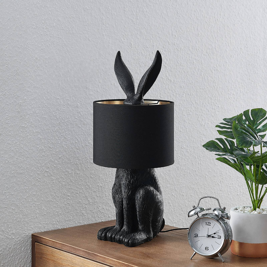 Lampe à poser en textile design, Lorentina