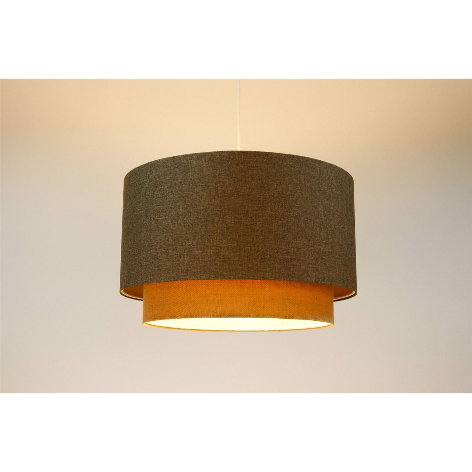 Suspension ronde en tissu style boho Elegant