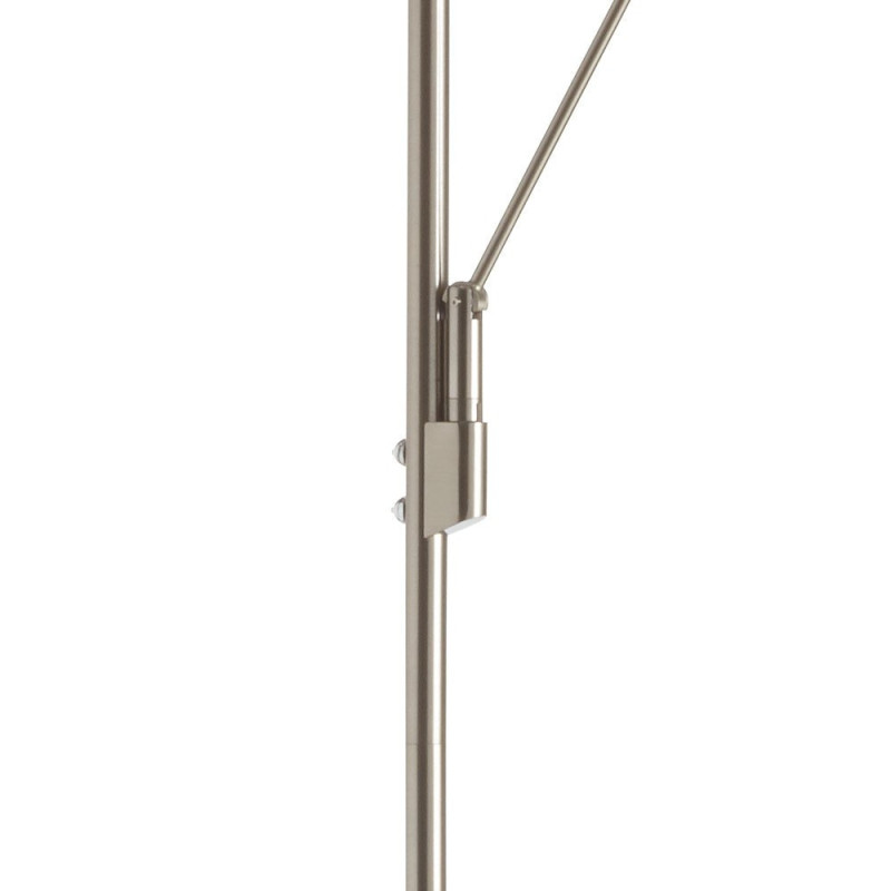 Lampadaire Avec Liseuse Et Cct Solis Chrome Mat