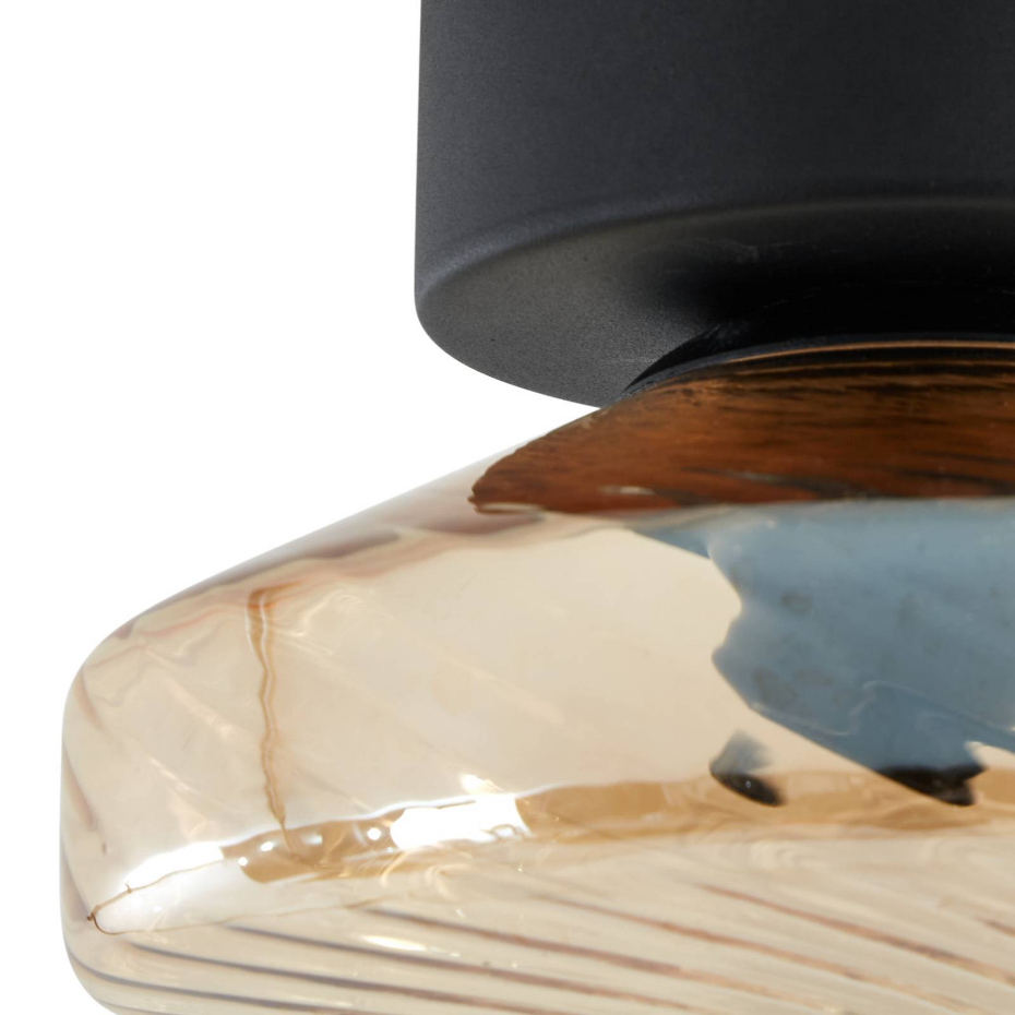 Plafonnier en verre vintage, Sylphie