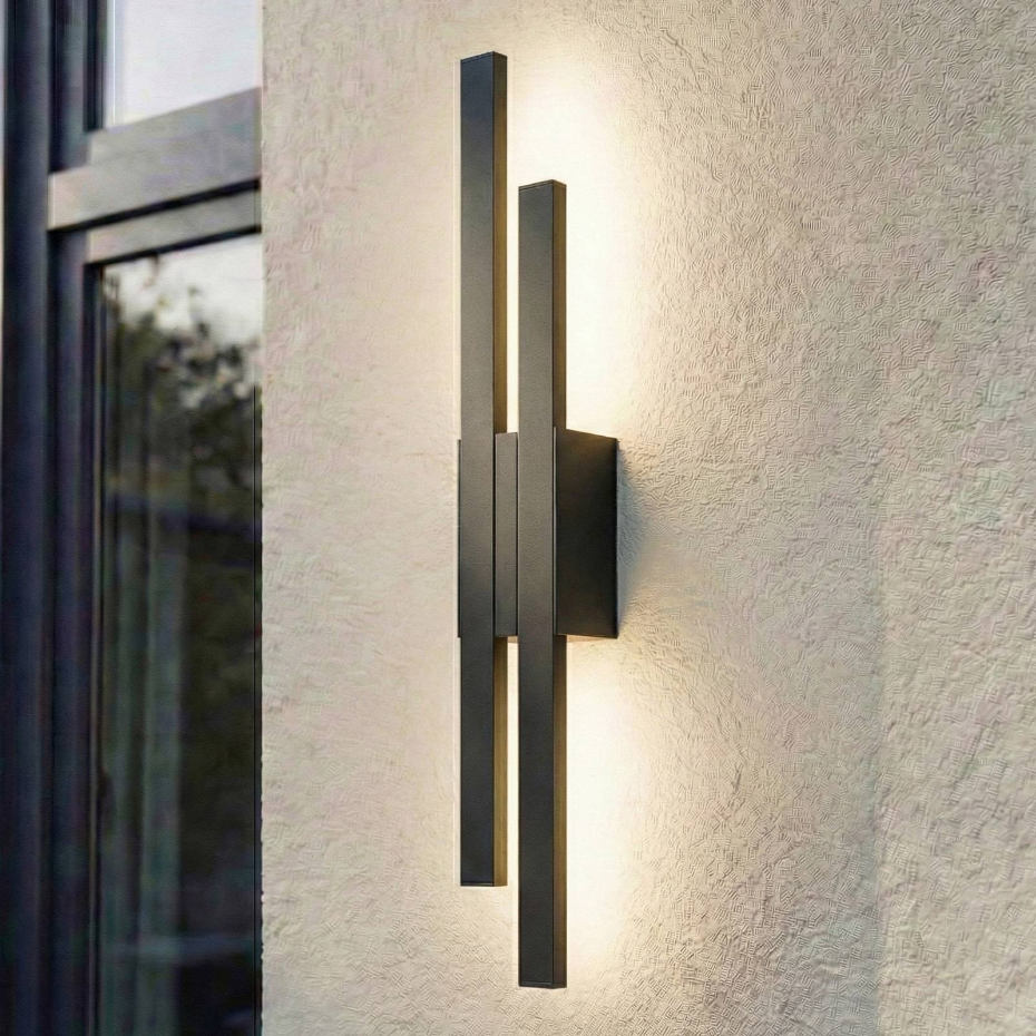 Applique extérieure en aluminium moderneLED