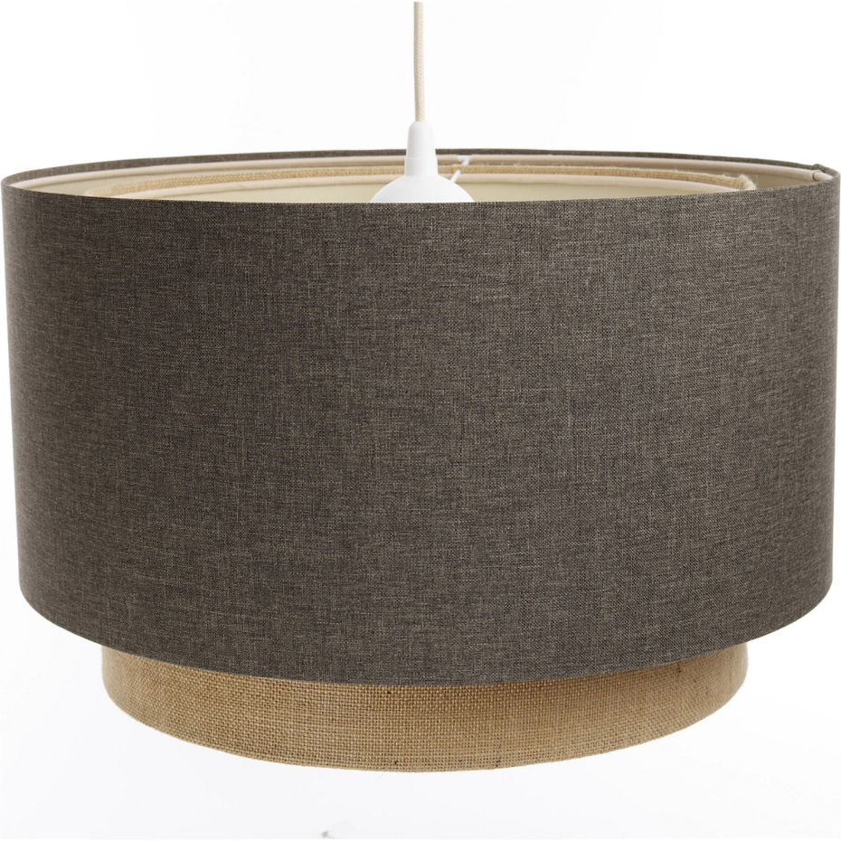 Suspension ronde en tissu style boho Elegant
