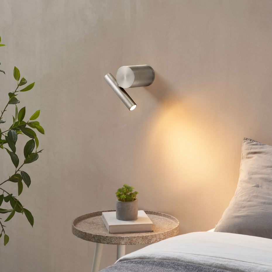 Applique liseuse chromée dimmable LED - ISÉVIA