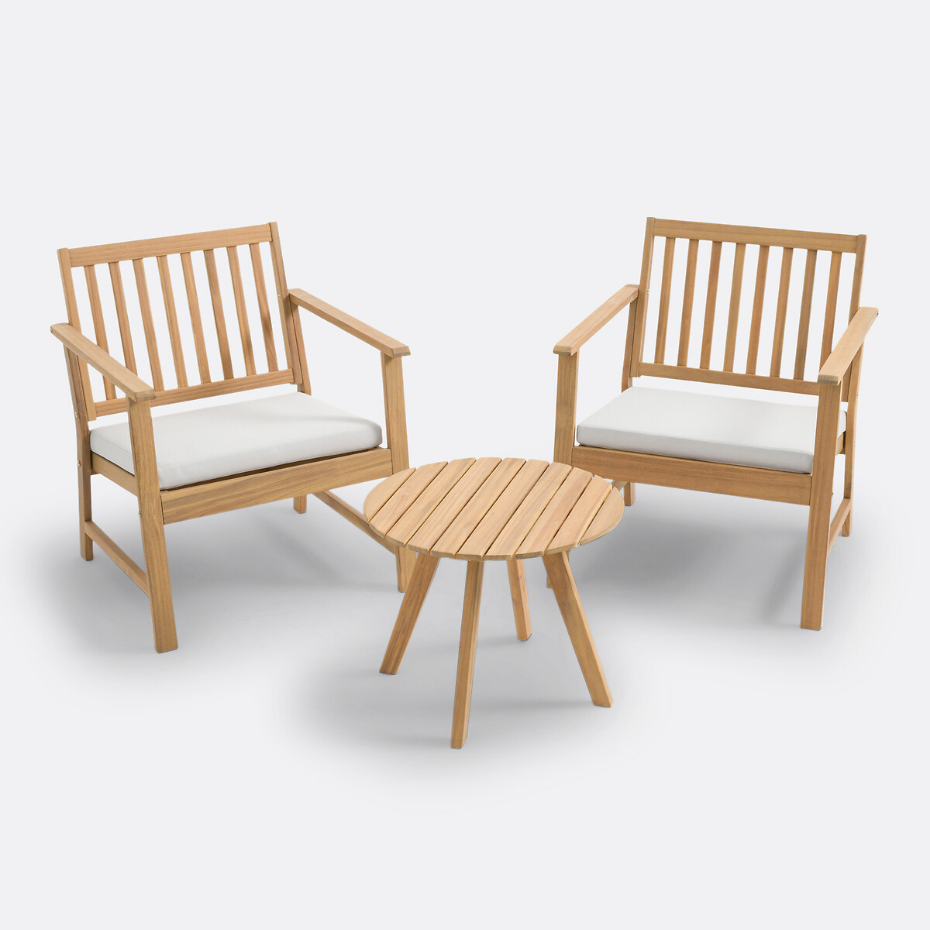 Set de salon de jardin en acacia, Balias