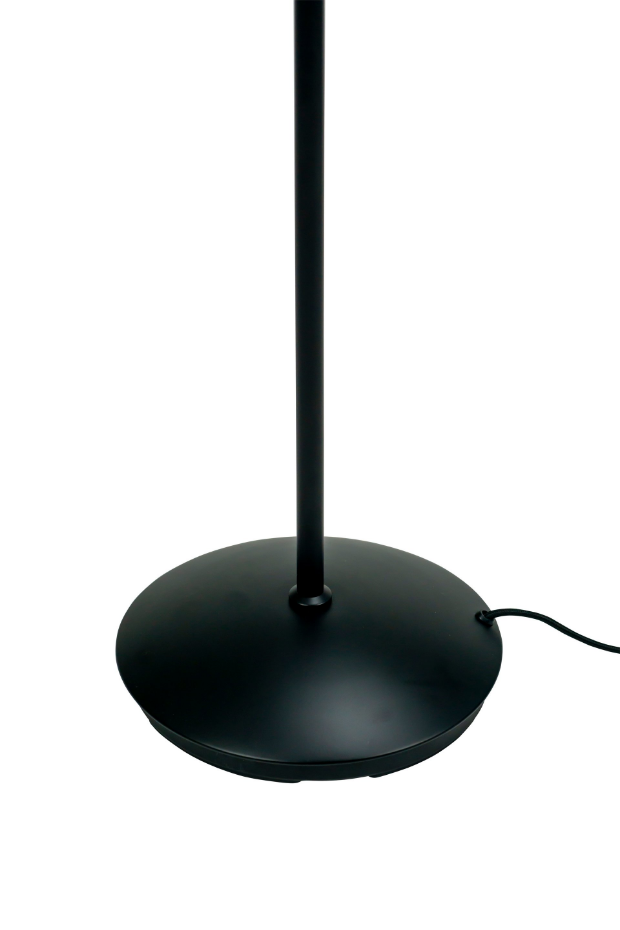 Lampadaire en noir métal RIFLET