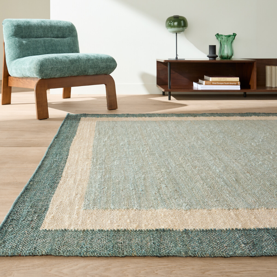 Tapis en 100% jute, GIOVO