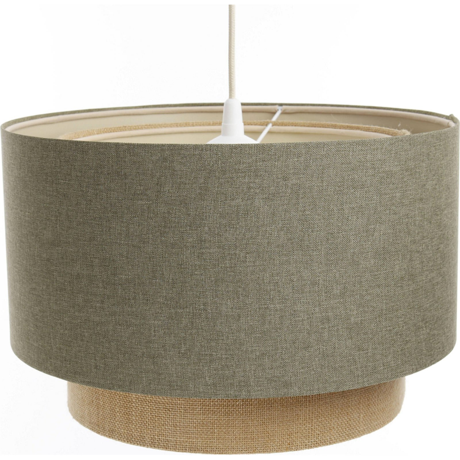 Suspension en tissu rond Boho Elegant