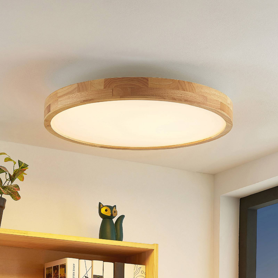 Plafonnier en bois moderneLED, Lanira