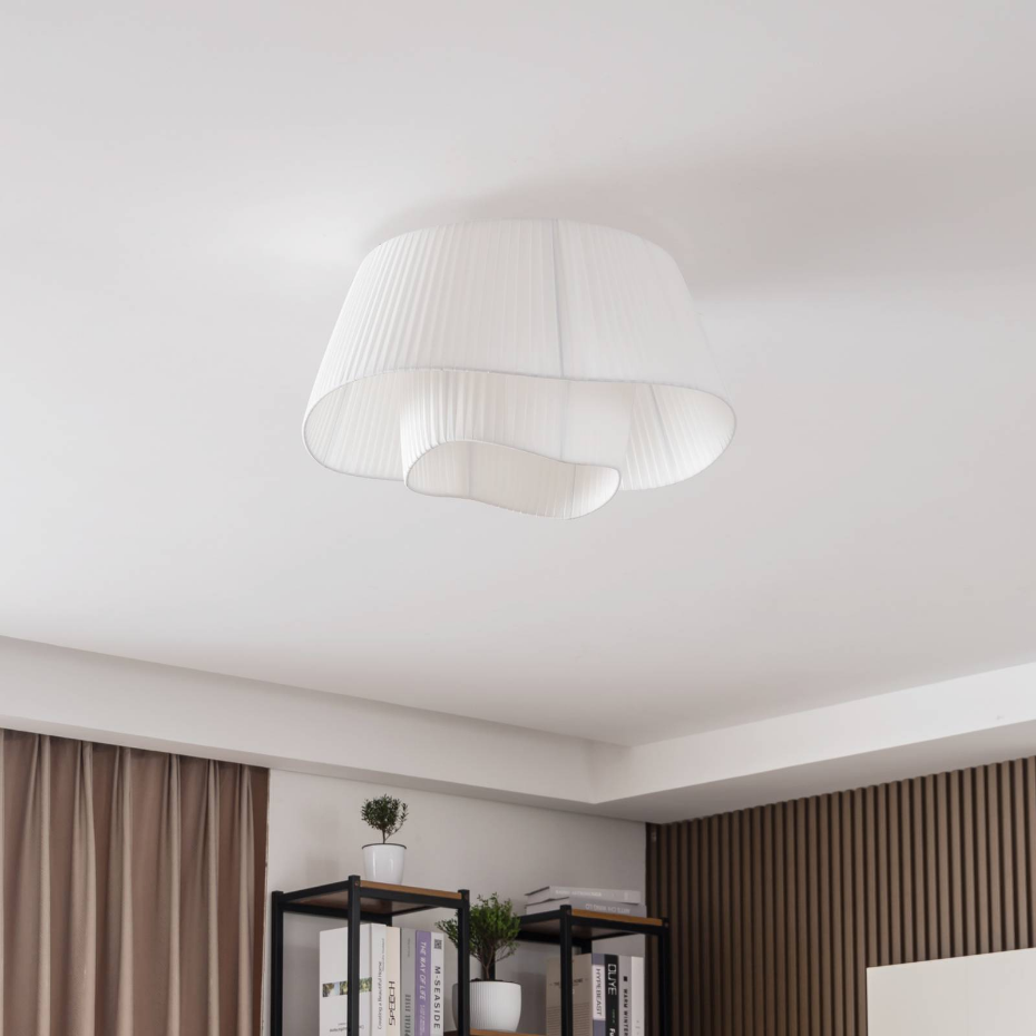 Plafonnier en textile moderne, Eryndor