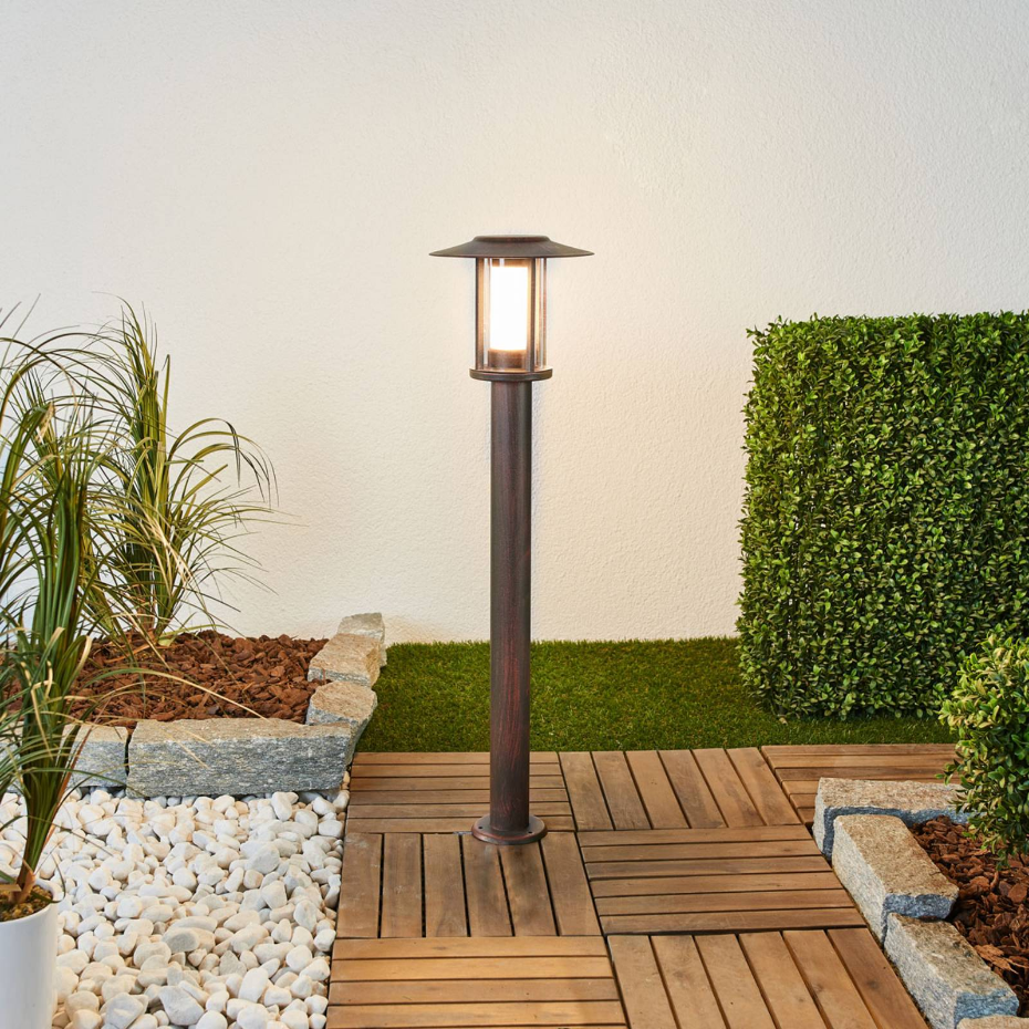 Luminaire extérieur en inox traditionnelLED