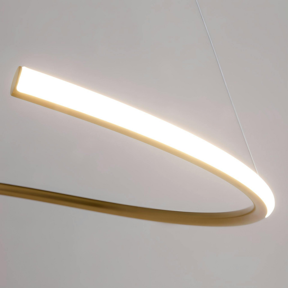 Suspension spirale à LED AVA