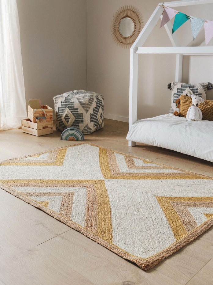 Tapis enfant tissé main FRIEDA