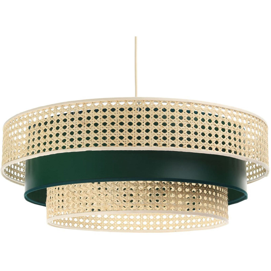 Suspension en rotin triple Rotang