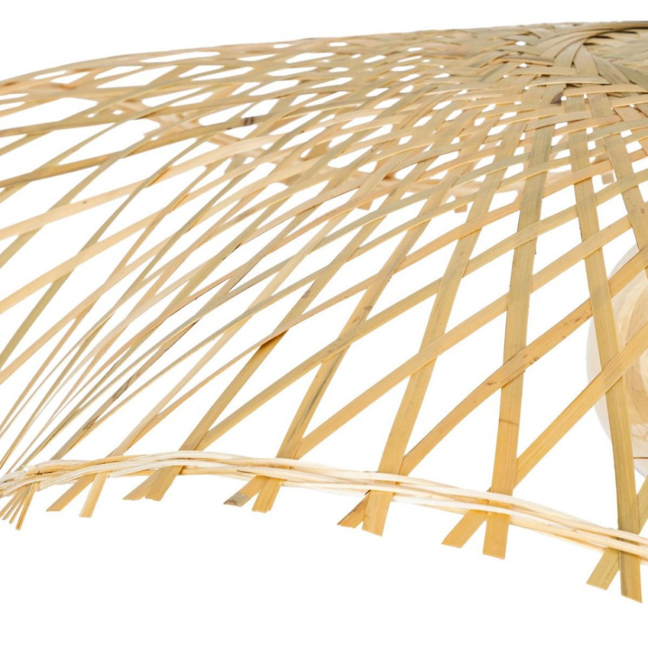 Suspension diam 58 en bambou naturel