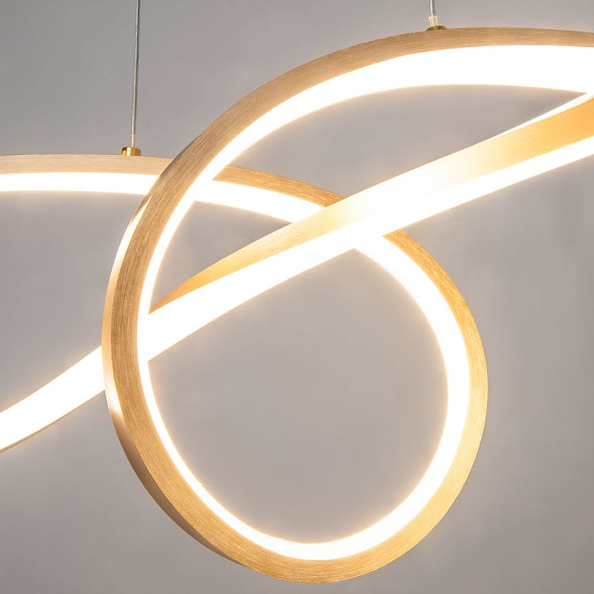 Suspension cercles à LED AVA