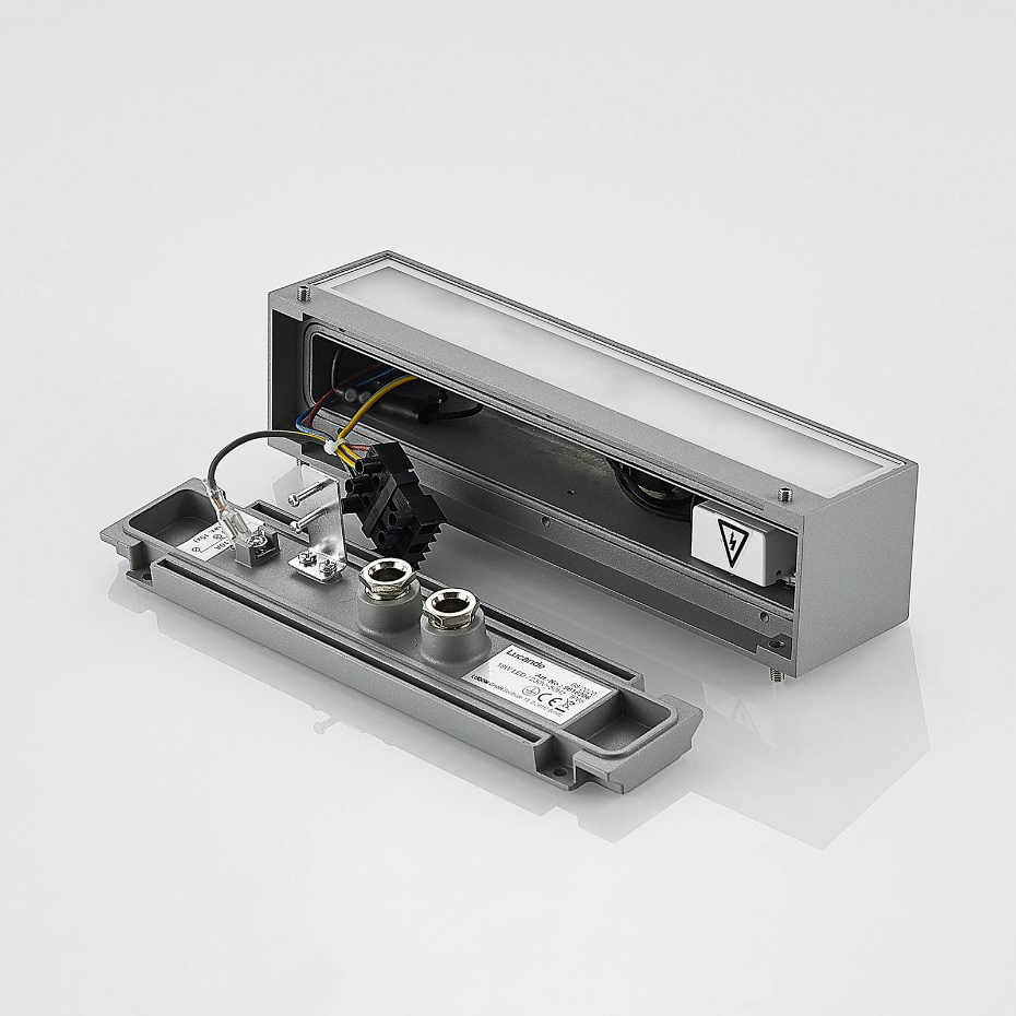 Applique extérieure en aluminium moderneLED