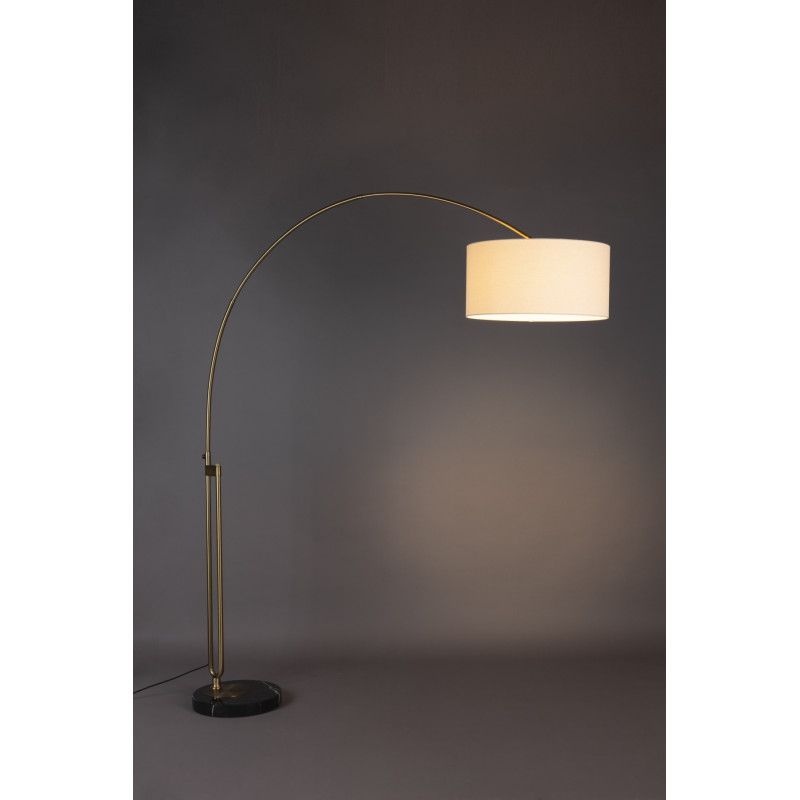 Lampadaire design en métal vintage, ARCHIE