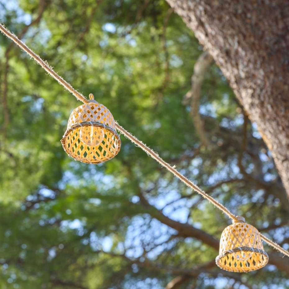Guirlande solaire MALY HYBRID 10 ampoules 8M
