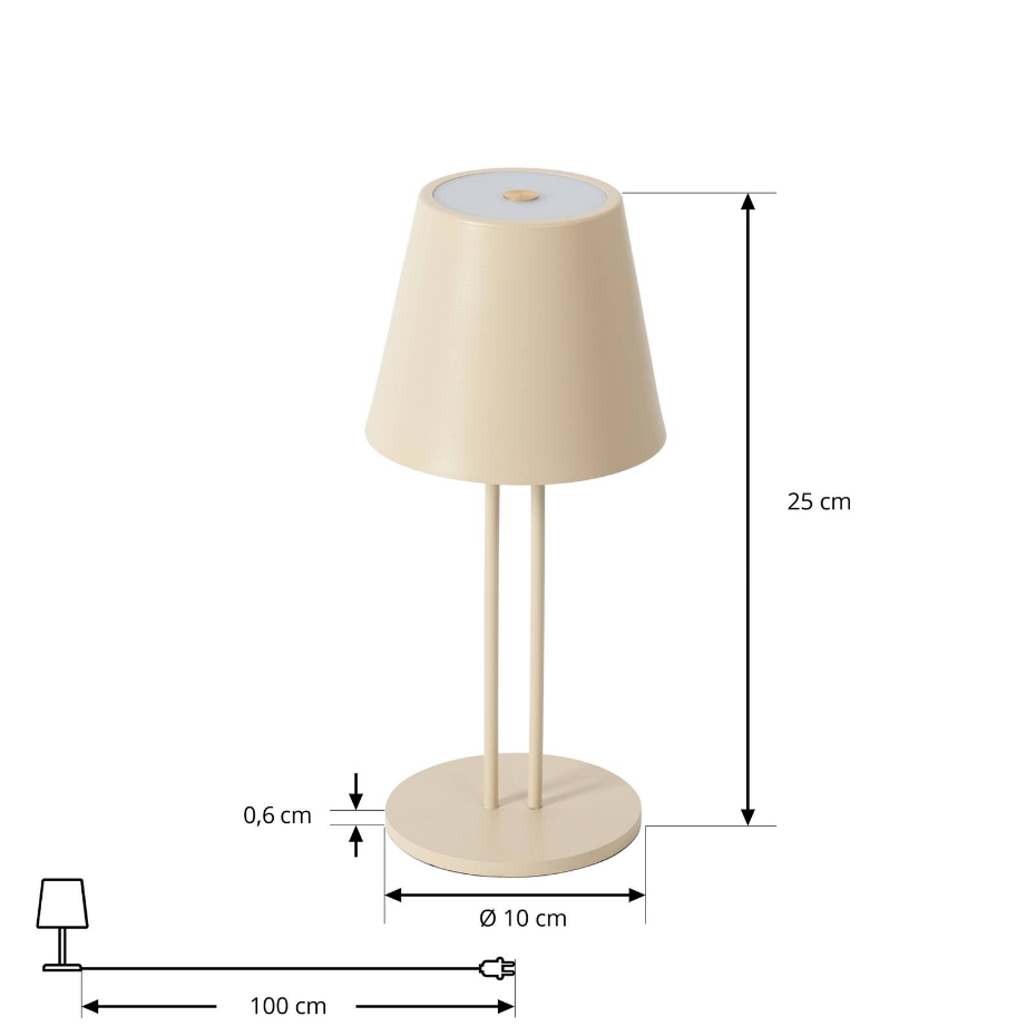 Luminaire de terrasse en métal moderneLED