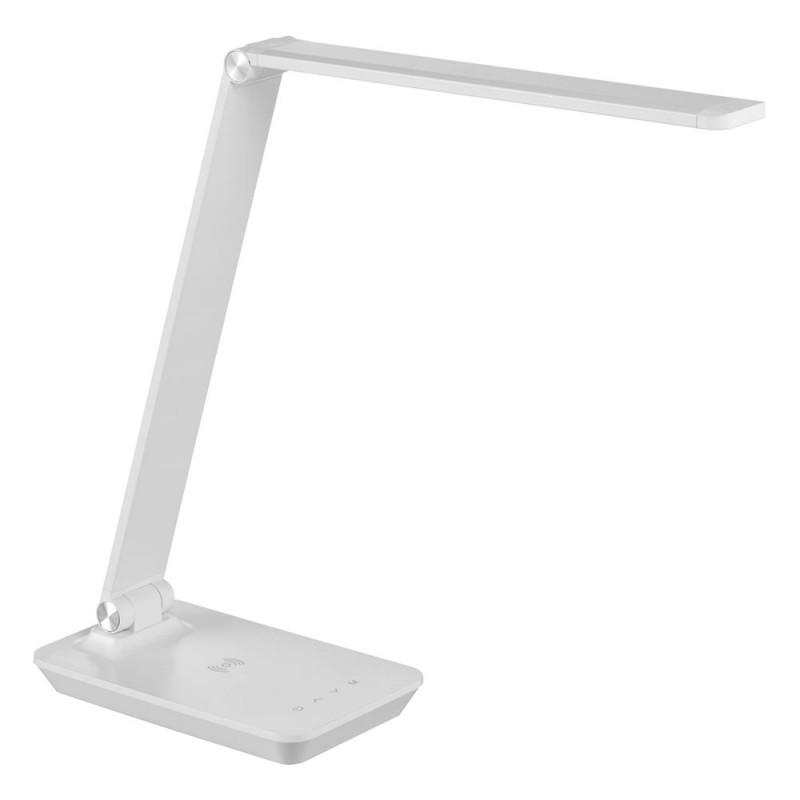 Lampe De Bureau Blanche Tech à Led Et Port Usb
