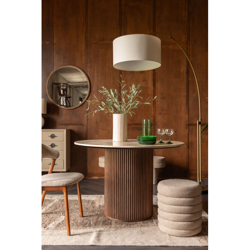 Lampadaire design en métal vintage, ARCHIE