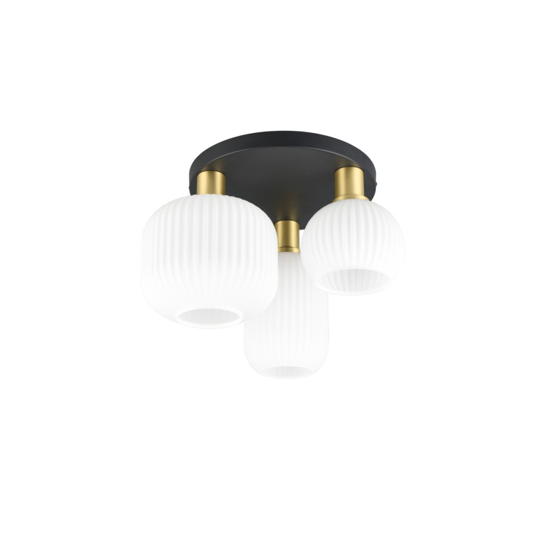 Plafonnier design en verre, D.39 , DIVA