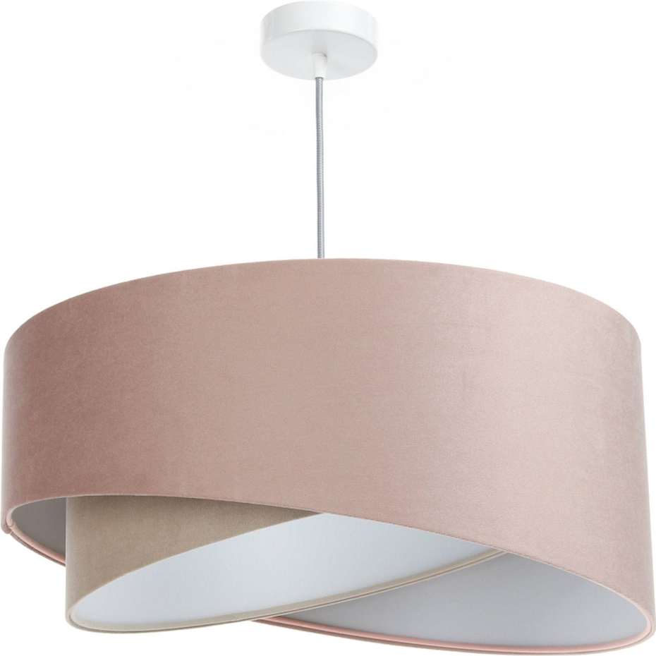 Suspension ronde en velours lumière douce Jasmin bebe